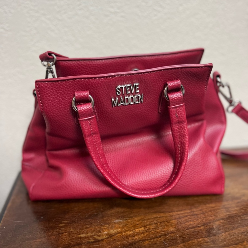 Steve Madden Cherry Red Shoulder Bag